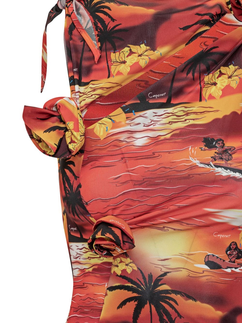 x Disney tropical-print dress - 4