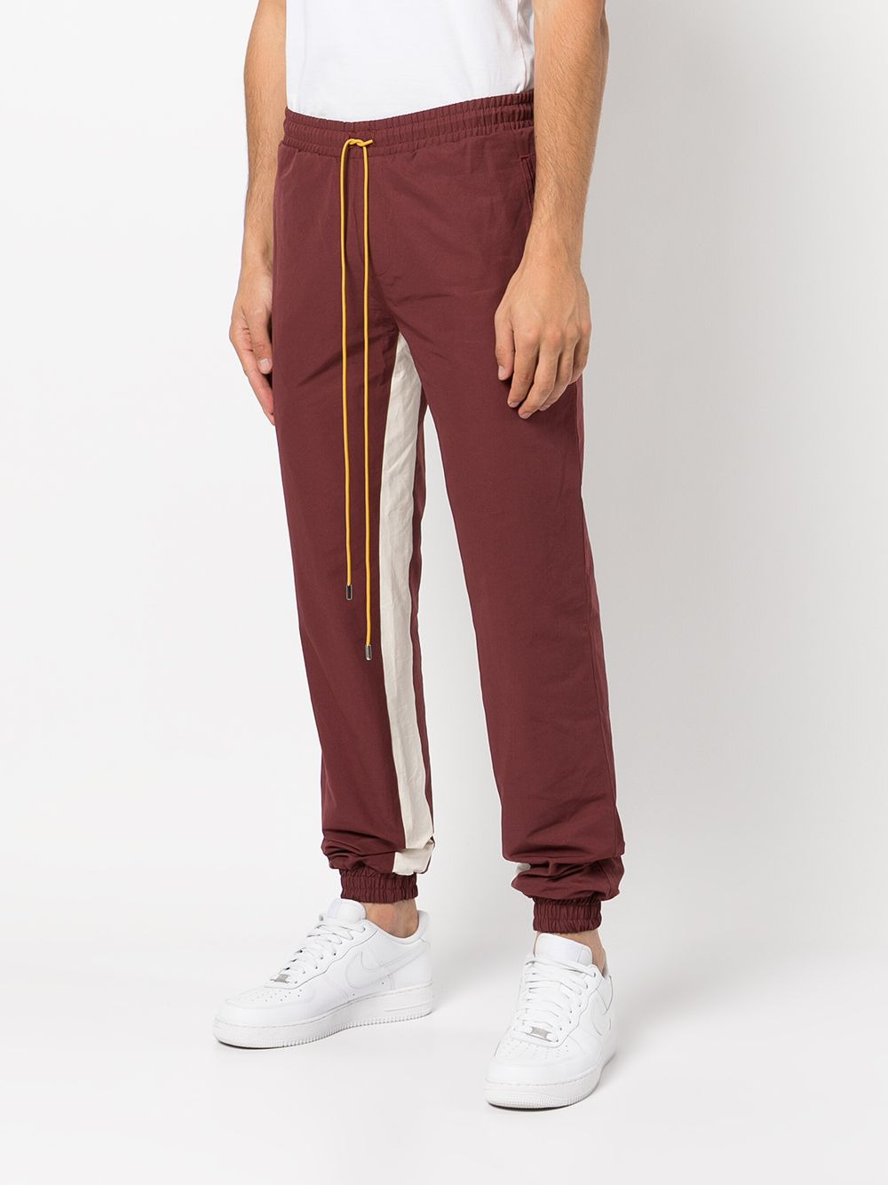 logo-patch stripe-detail trackpants - 3