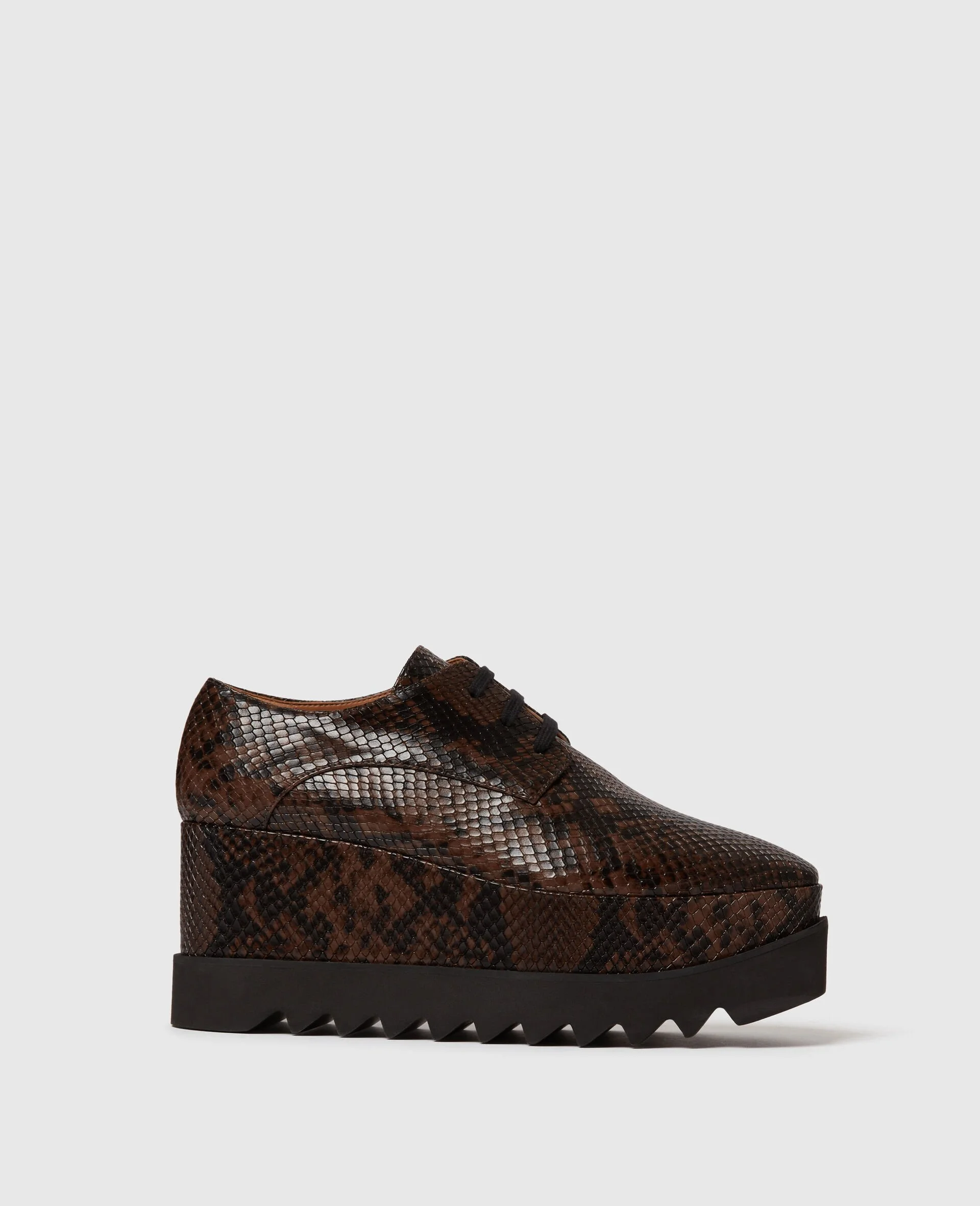 Limited-Edition Elyse Snake Platforms - 1