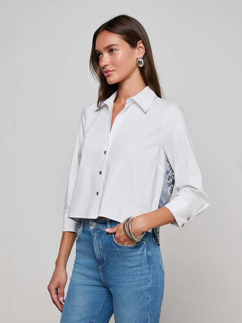 Fawn Panther Print Shirt 3