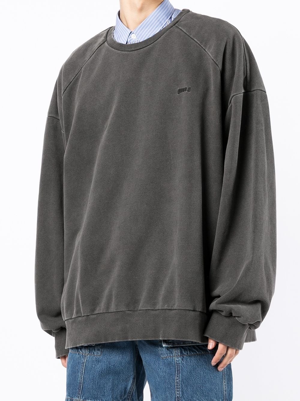 crew-neck pullover sweatshirt - 4