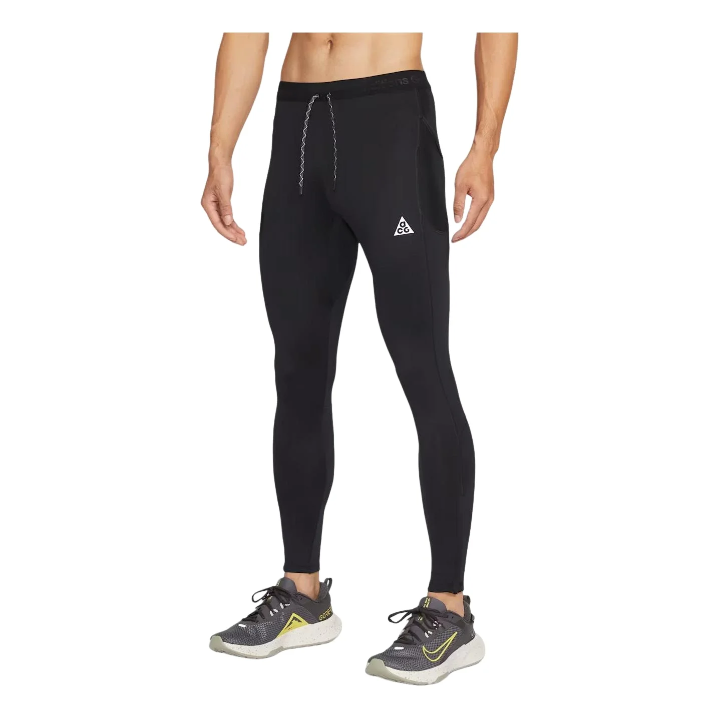Nike ACG Lunar Ray Dri-Fit ADV Trail Tights Asia Sizing 'Black' IO9674-010 - 1