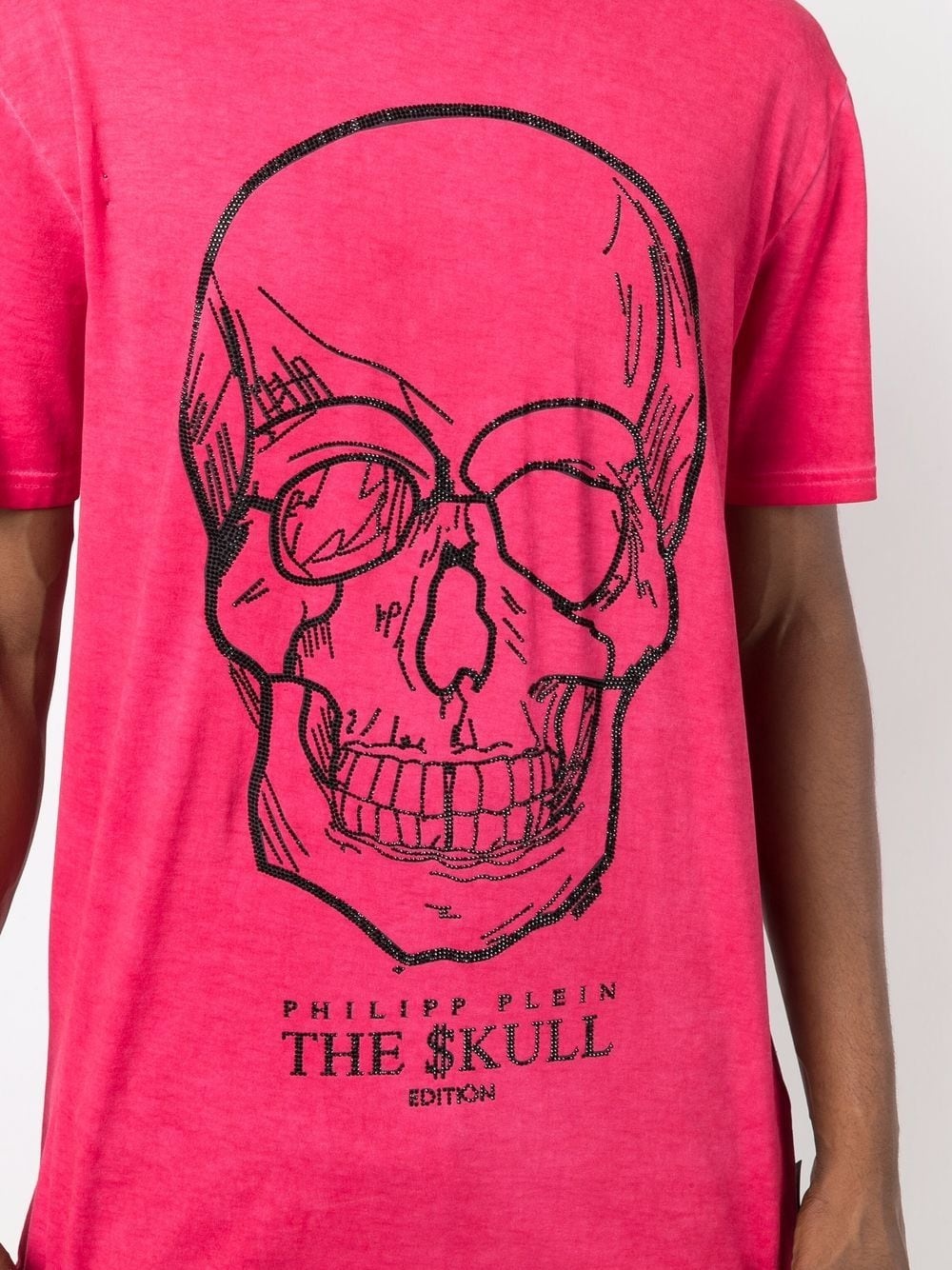 crystal skull cotton T-shirt - 6