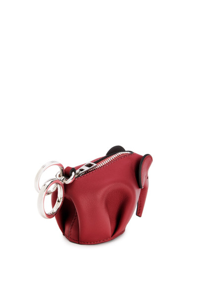 Loewe Elephant charm in classic calfskin outlook