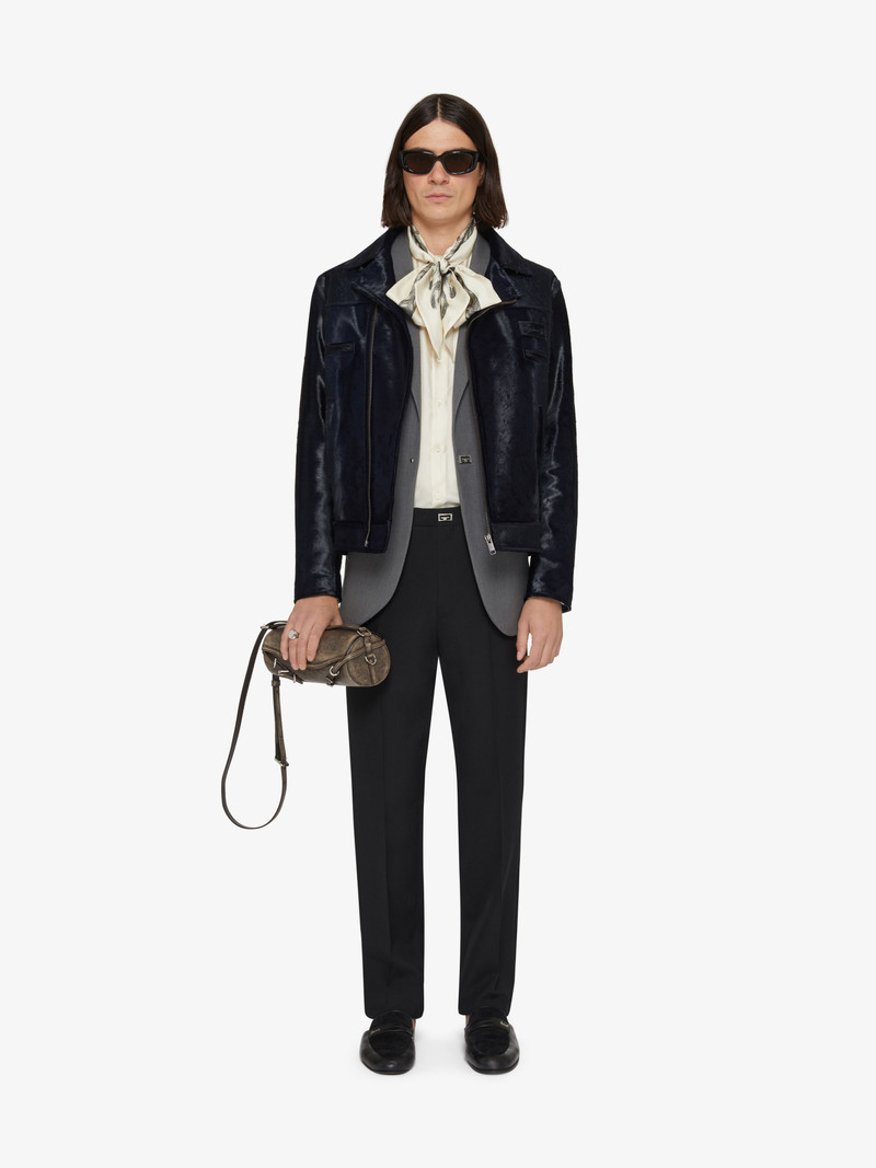 Givenchy BIKER JACKET IN LEATHER outlook
