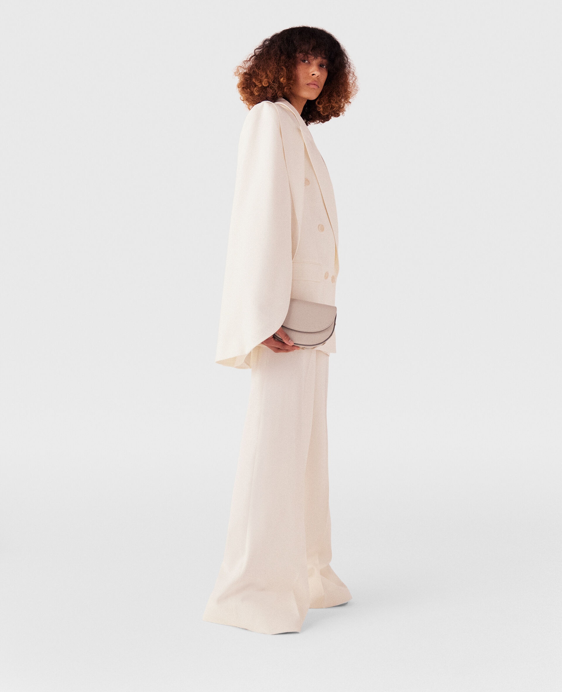 : High-Rise Wide-Leg Wool Pants - 2