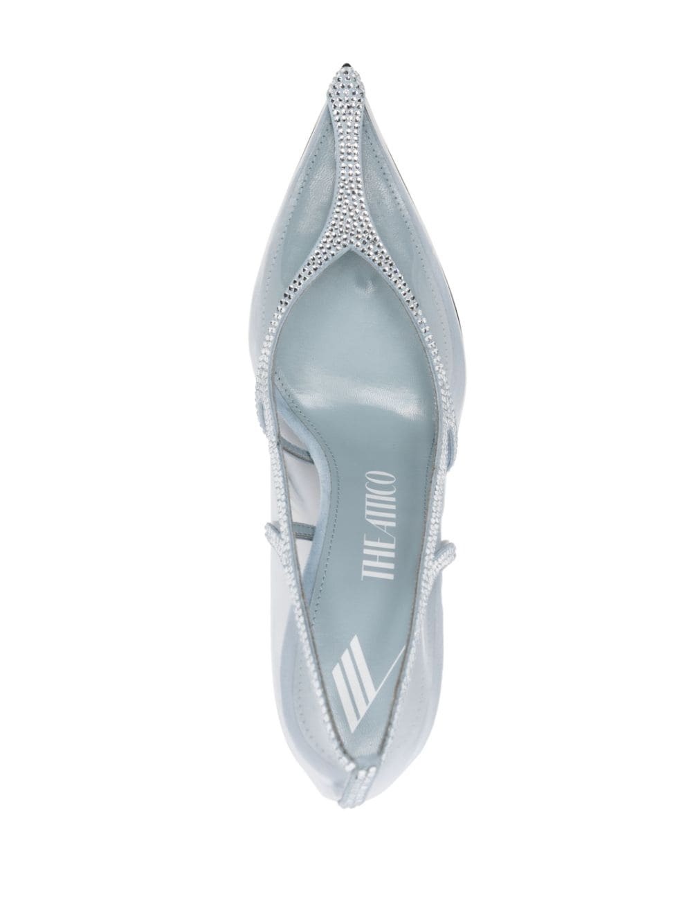 Venus 105mm transparent crystal pumps - 4