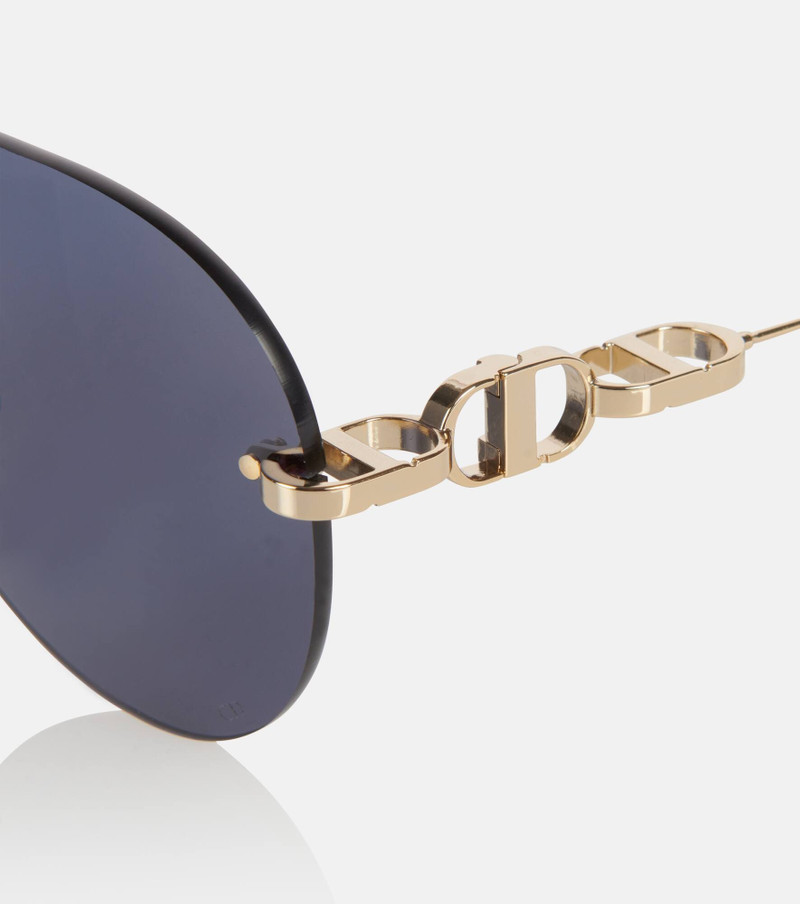 Dior CD Chain M2U mask sunglasses outlook