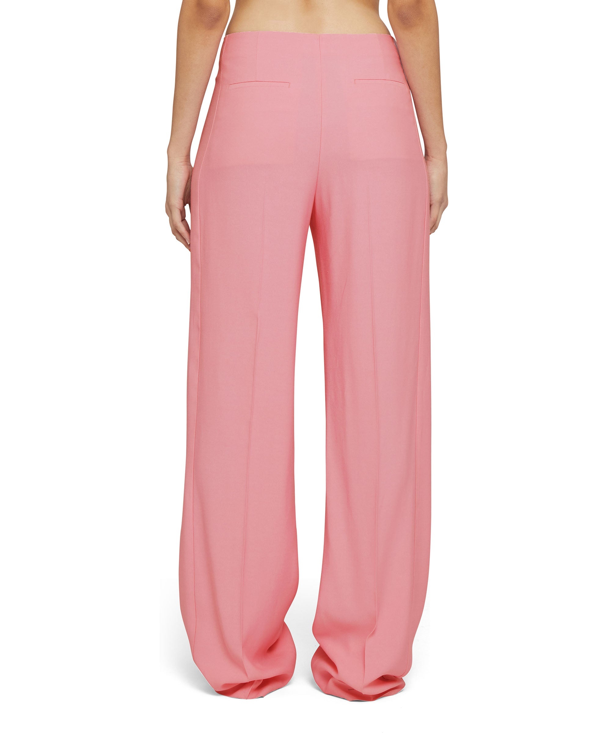 Tailored viscose full-length pleated pants - 2