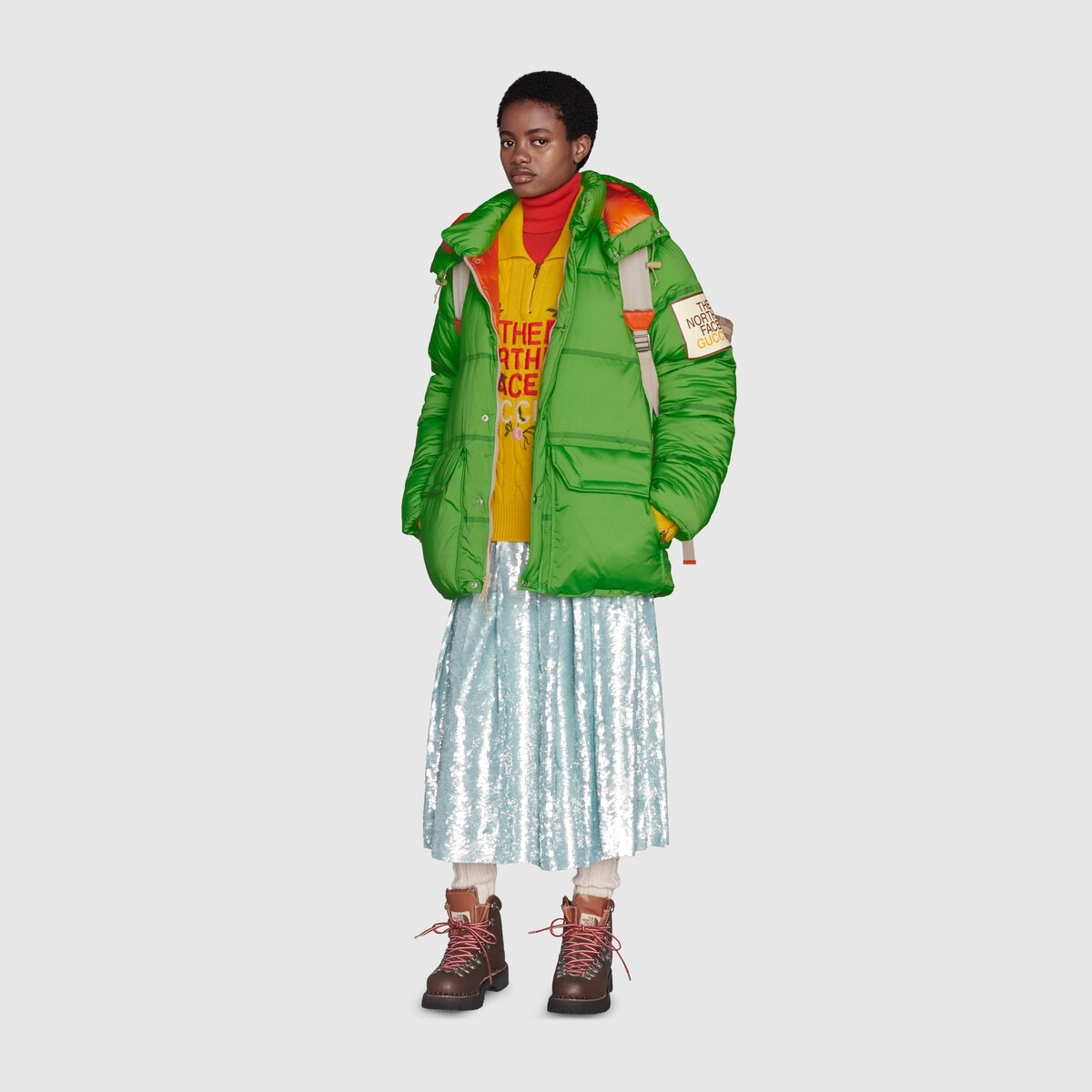 The North Face x Gucci padded jacket - 2
