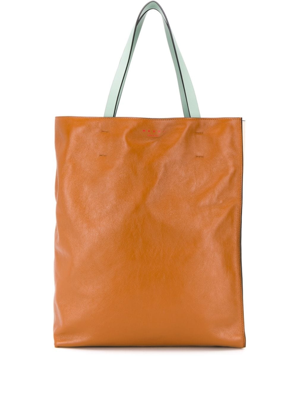 two-tone large tote bag - 1