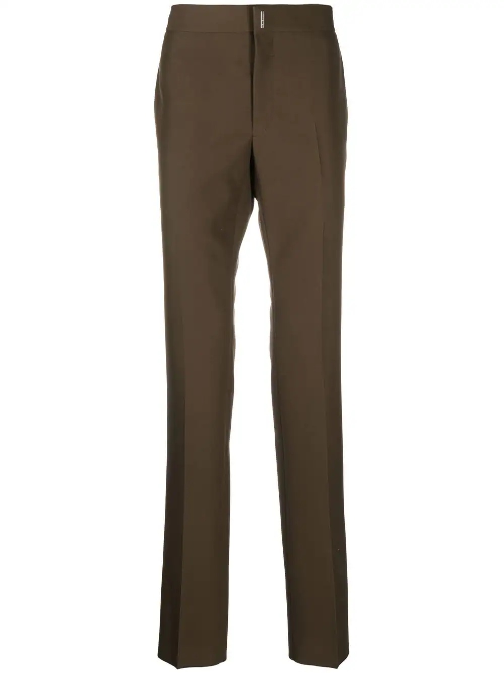 slim-cut trousers - 1