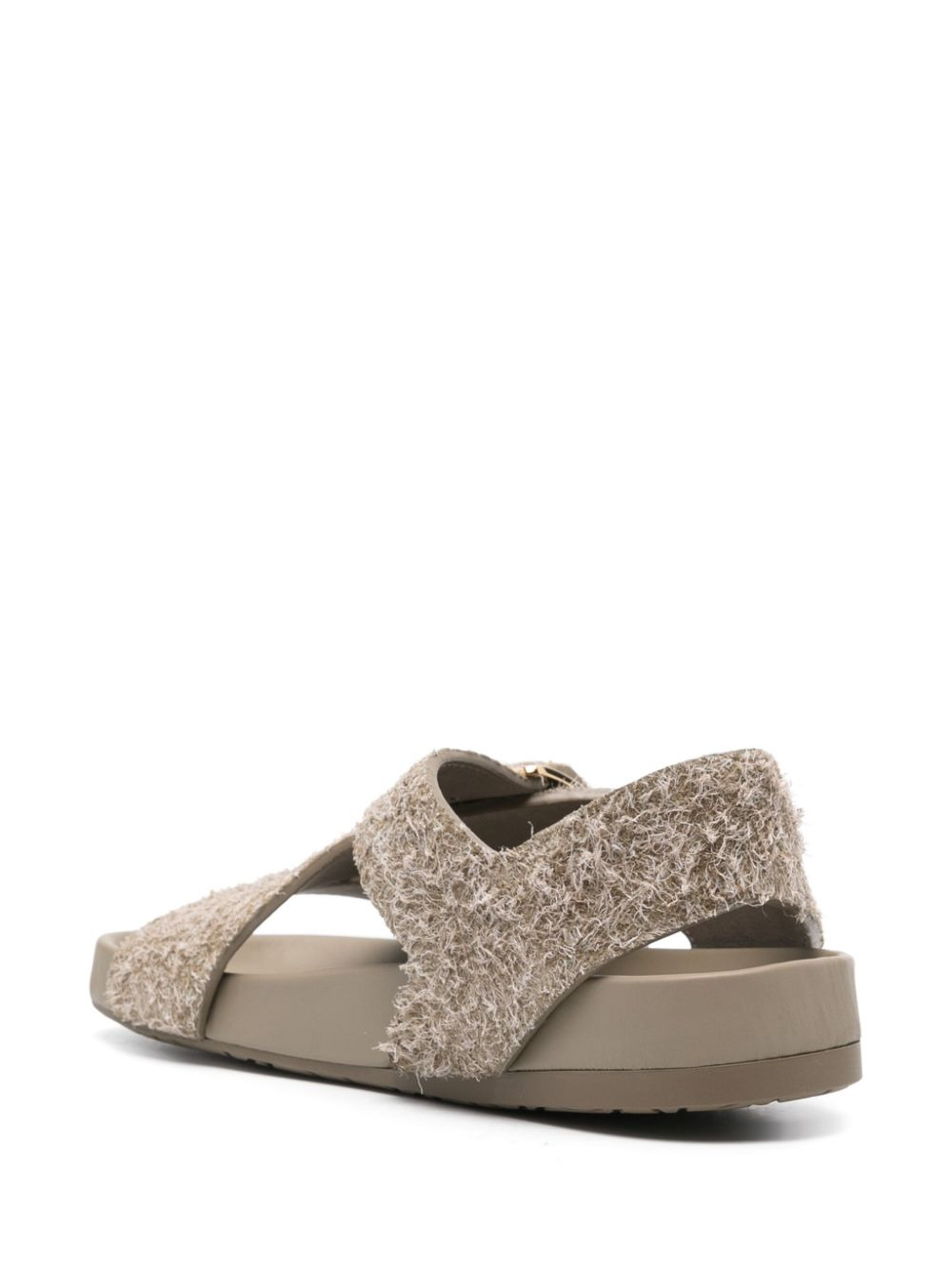 Loewe Women Ease Leather Sandals - 3