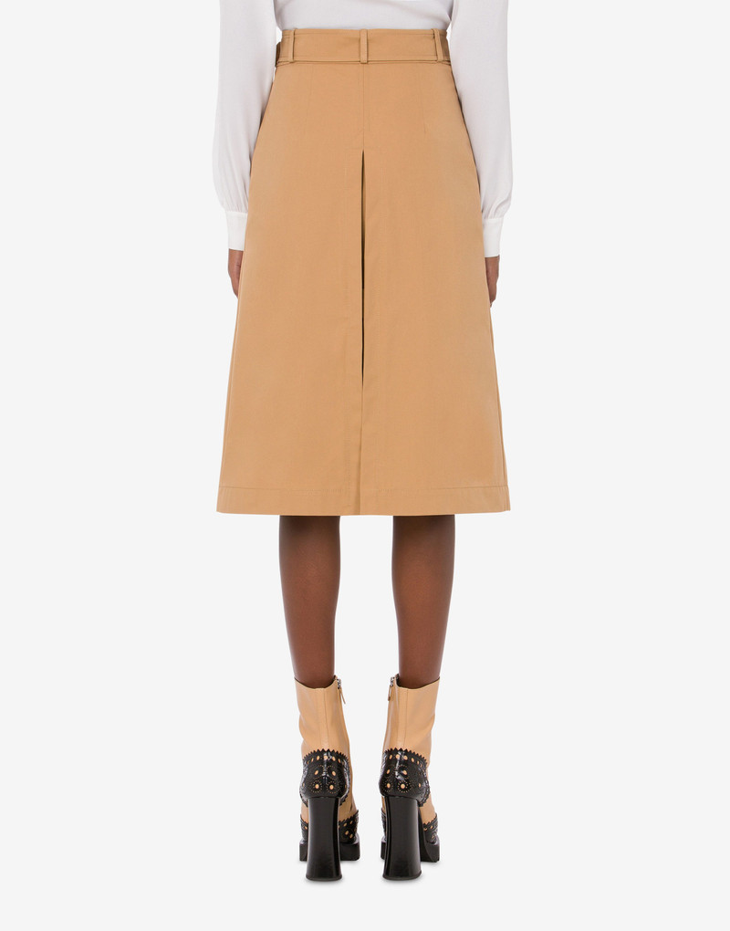 GABARDINE BELTED 스킨 3