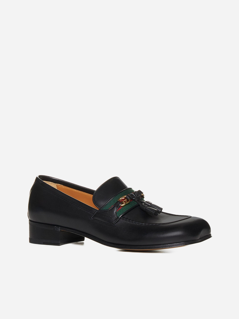 GUCCI Women's loafer with Web Interlocking G outlook