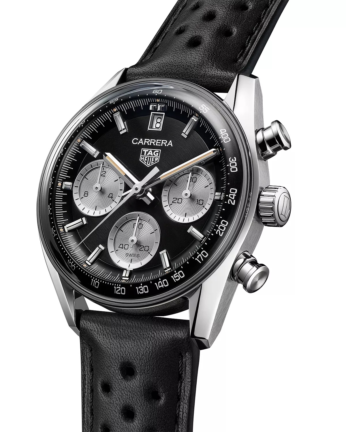 Carrera Timeless Chronograph Watch, 39mm - 4