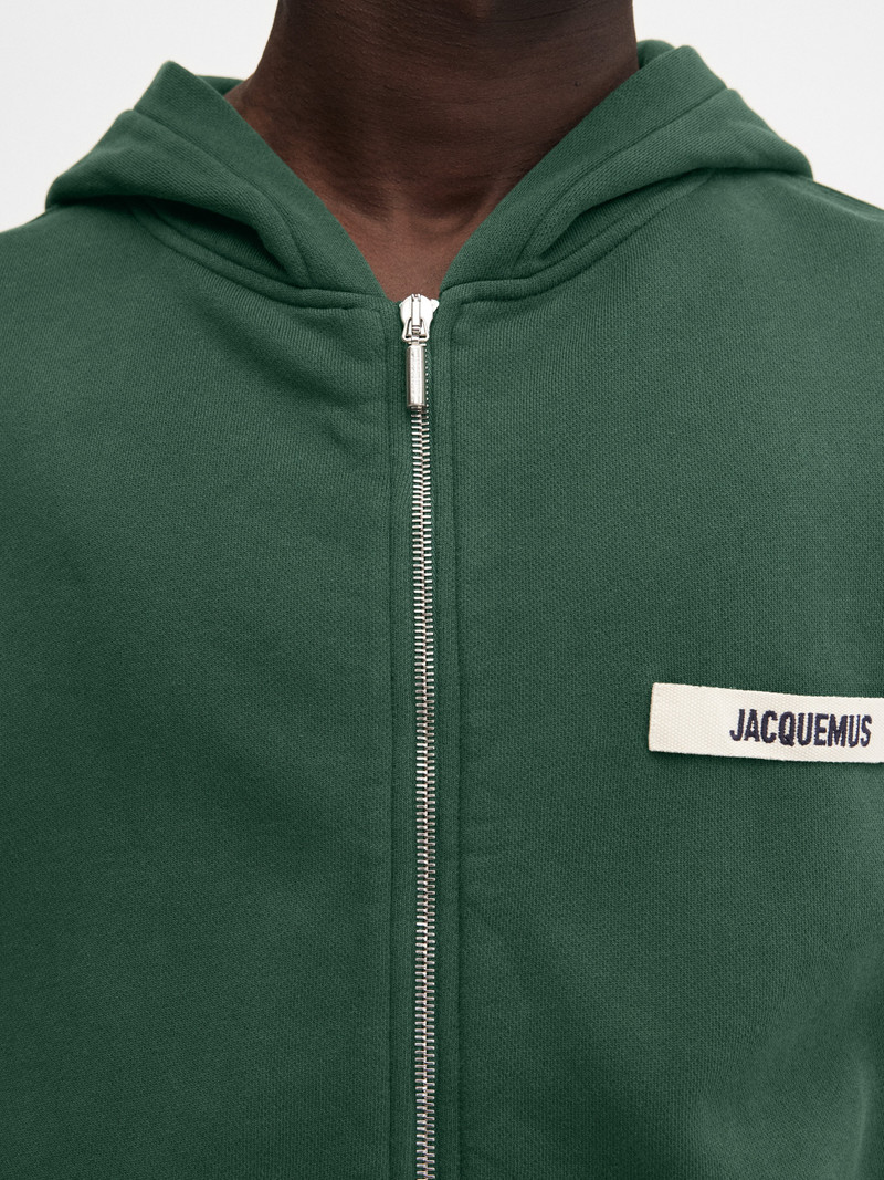 The Gros Grain zipped hoodie 4