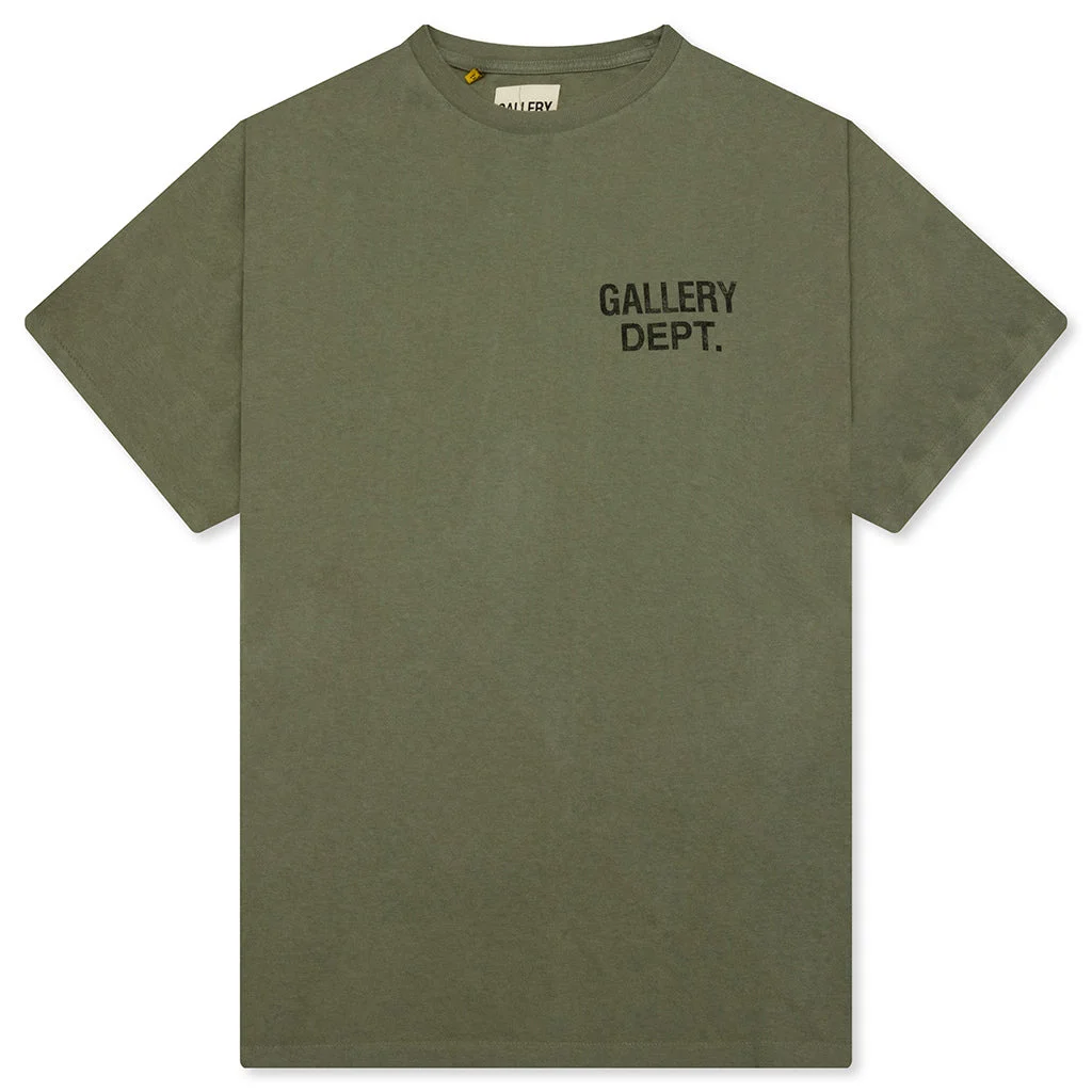 SOUVENIR TEE - OLIVE - 1