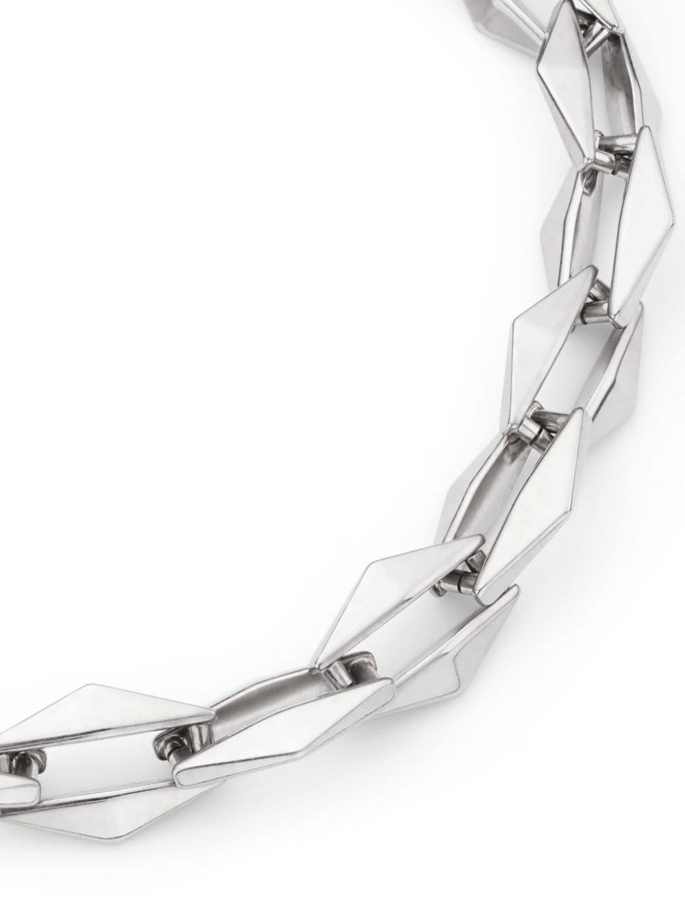 cable-chain link necklace - 2