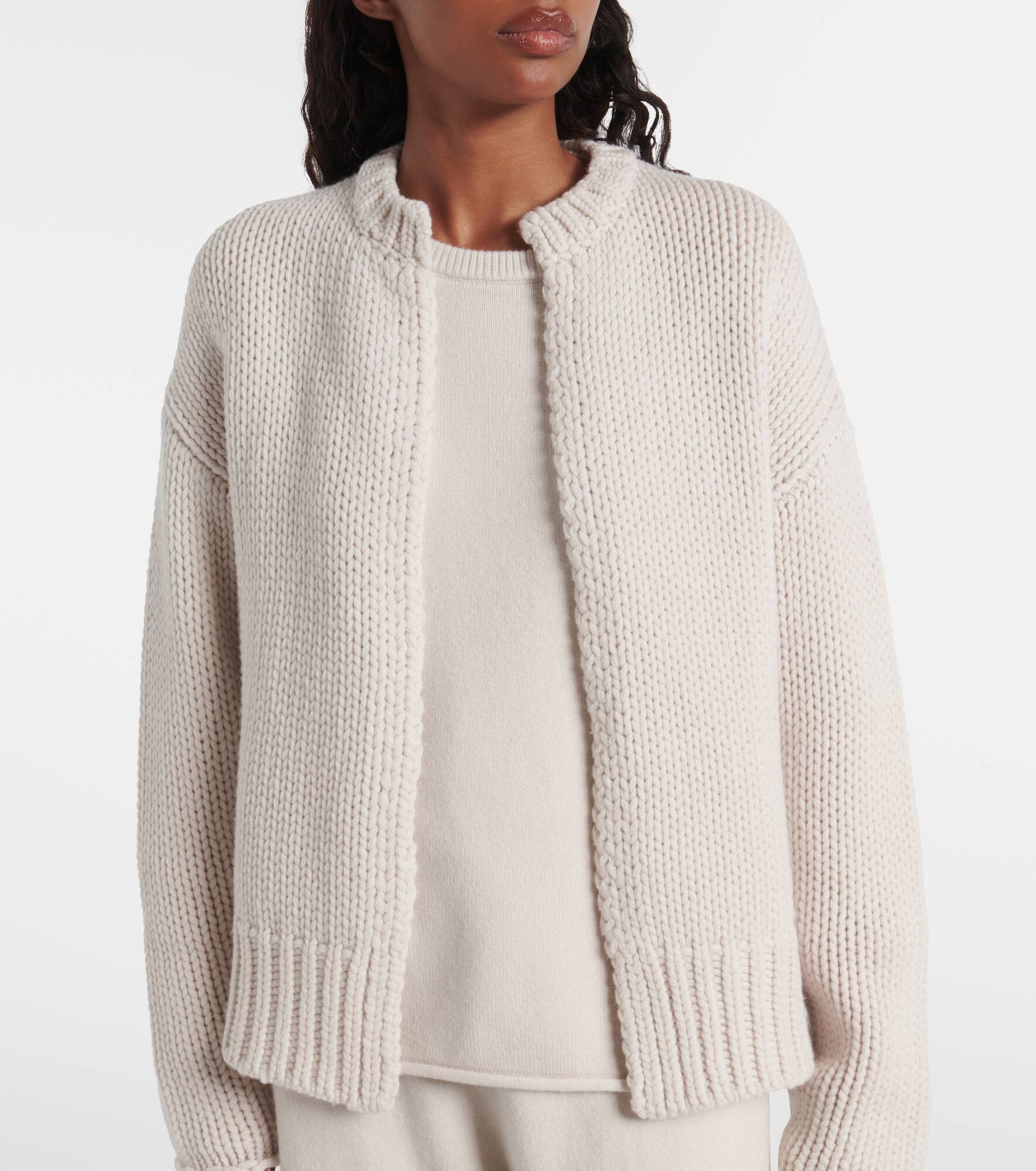 Ginza cashmere wrap cardigan - 6