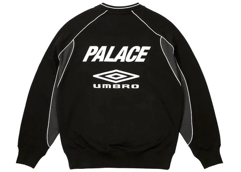 PALACE Palace x Umbro Warm Up Crew Black outlook