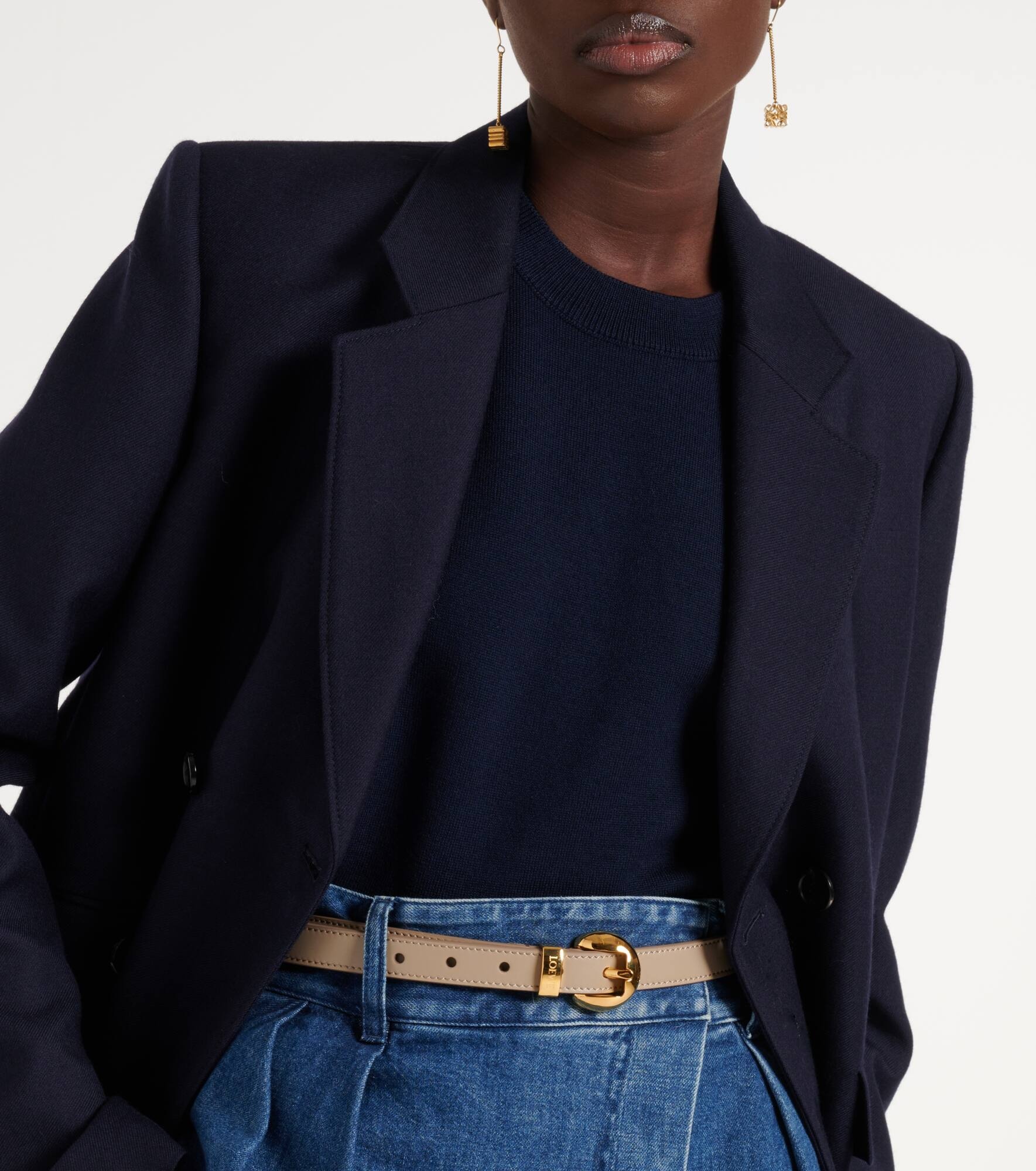 Pebble leather belt - 2
