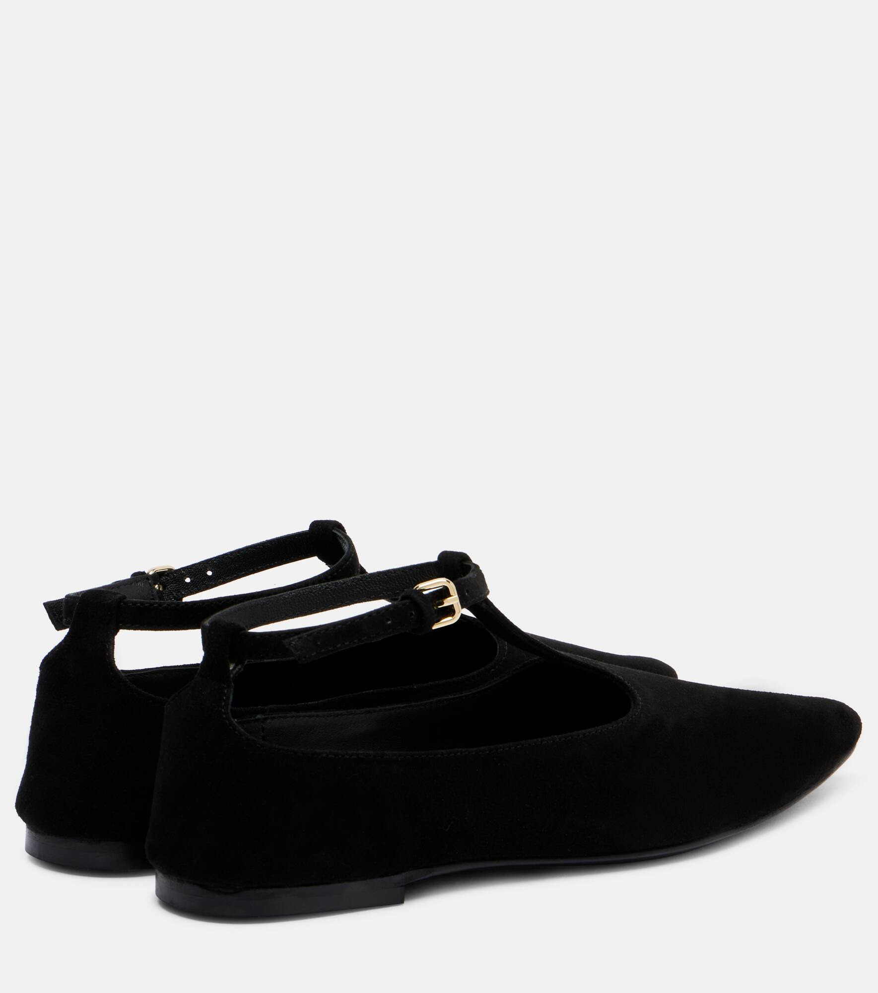 Ward suede Mary Jane flats - 2