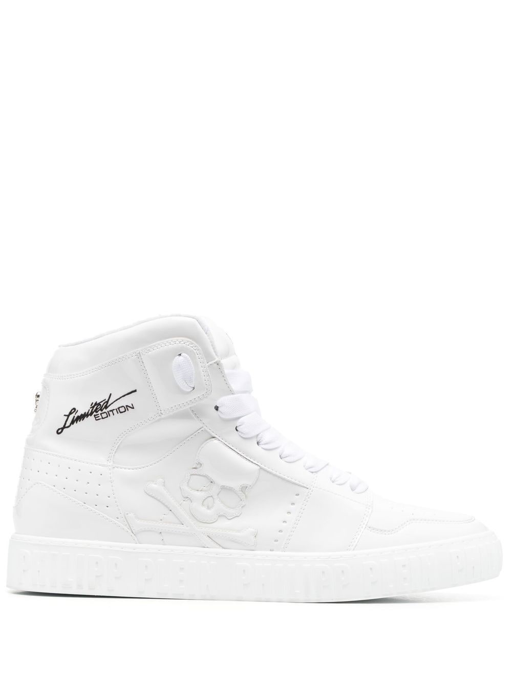 Super Street Skull Bones hi-top sneakers - 1