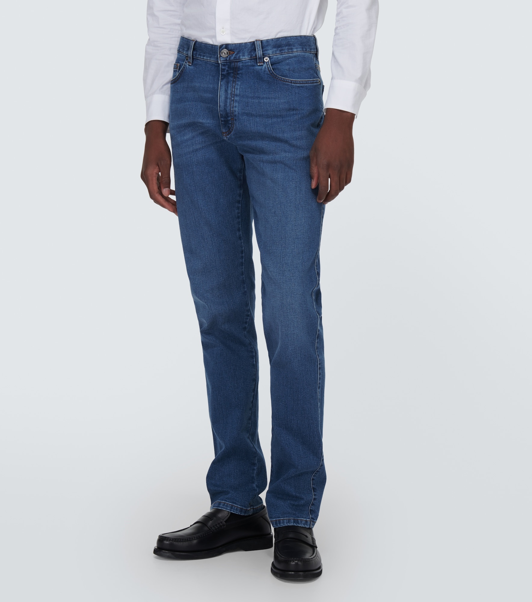 Mid-rise skinny jeans - 3