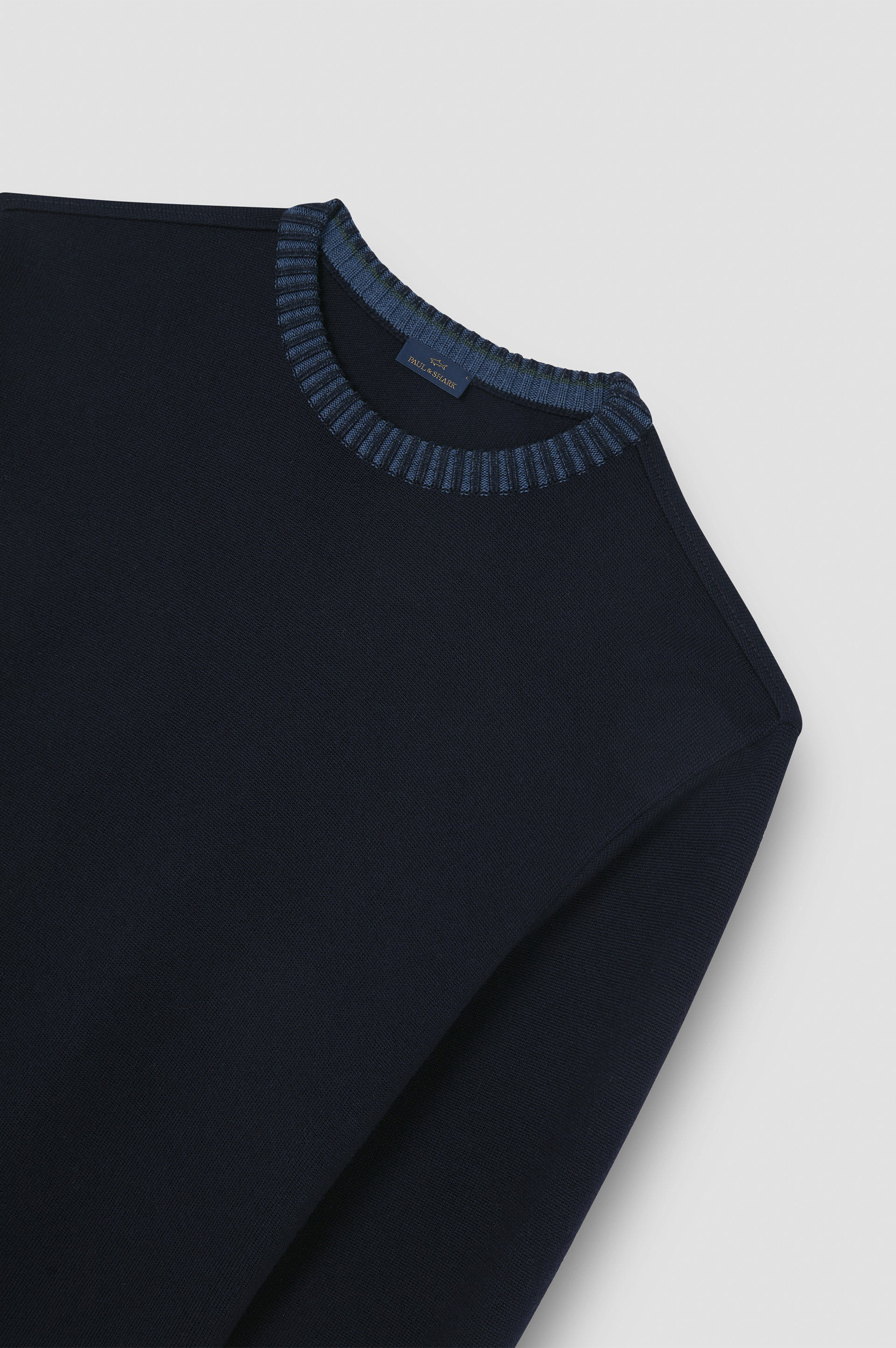 SOFT COOL TOUCH WOOL CREWNECK SWEATER - 5
