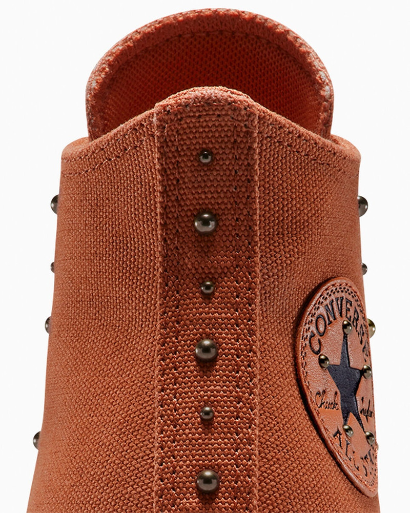 Chuck Taylor All Star Wedge Platform Studded 9