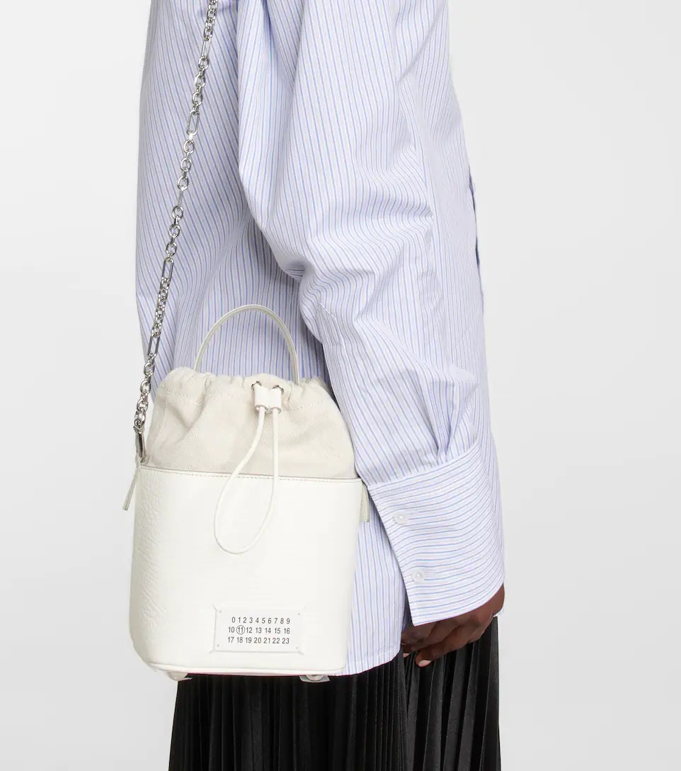 5AC leather bucket bag - 2