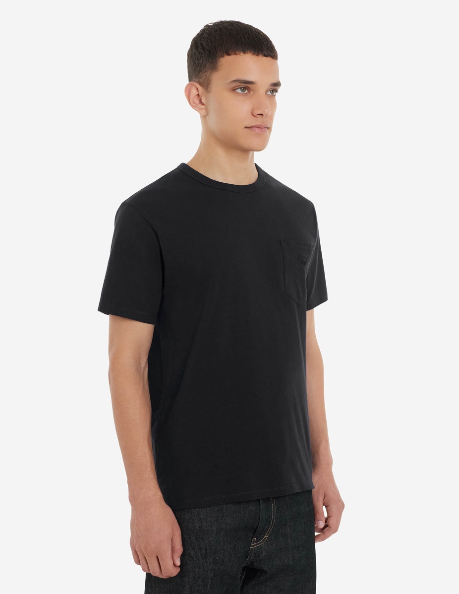 TONAL FOX PATCH POCKET CLASSIC TEE-SHIRT - 4