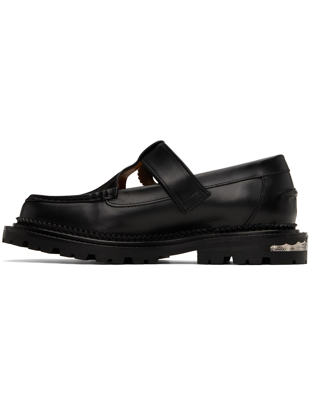 Black AJ1278 Loafers - 3