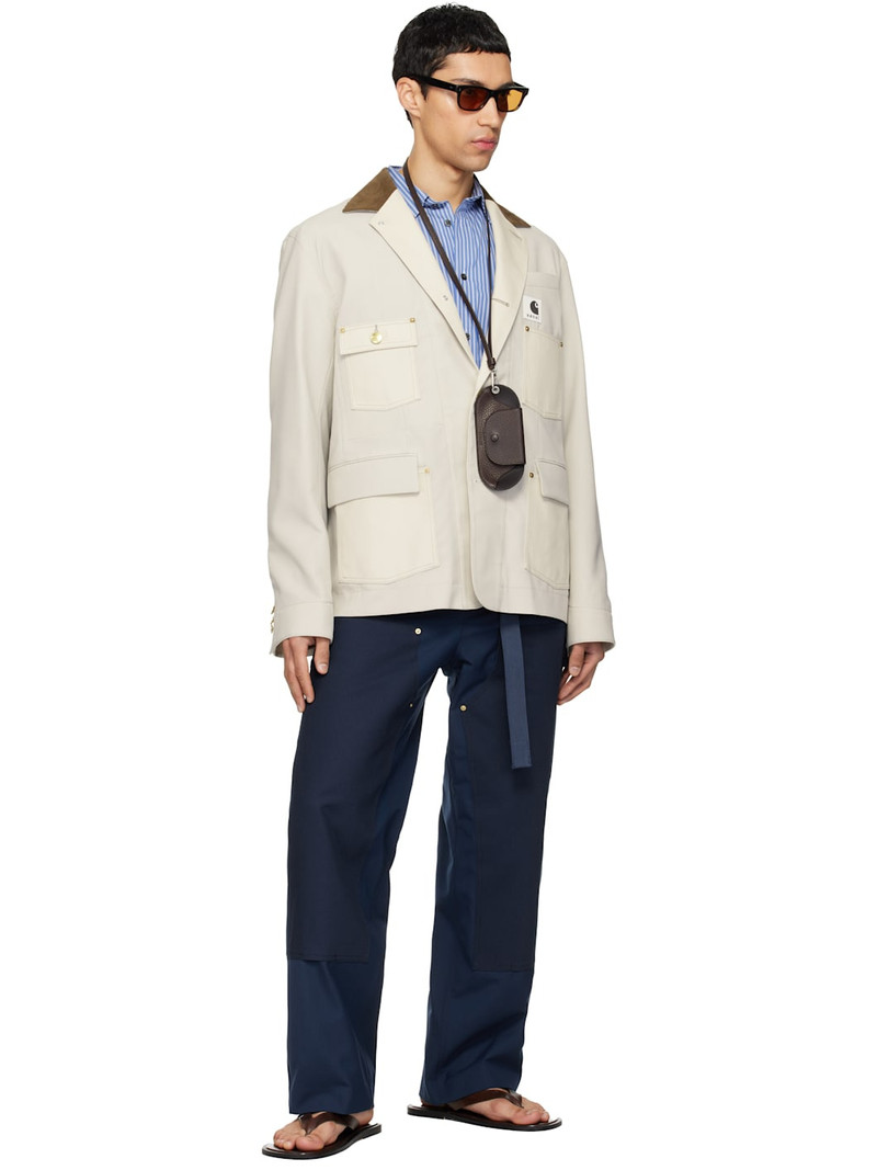 Off-White Carhartt WIP Edition Suiting & Duck Blazer 5