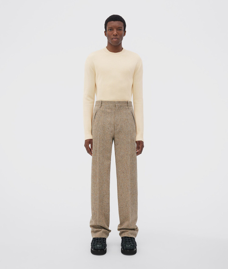 wool chevron trousers 1