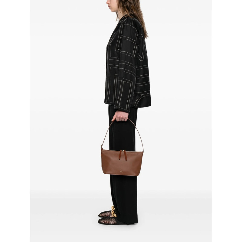 A.P.C. Brown Shoulder Bags outlook