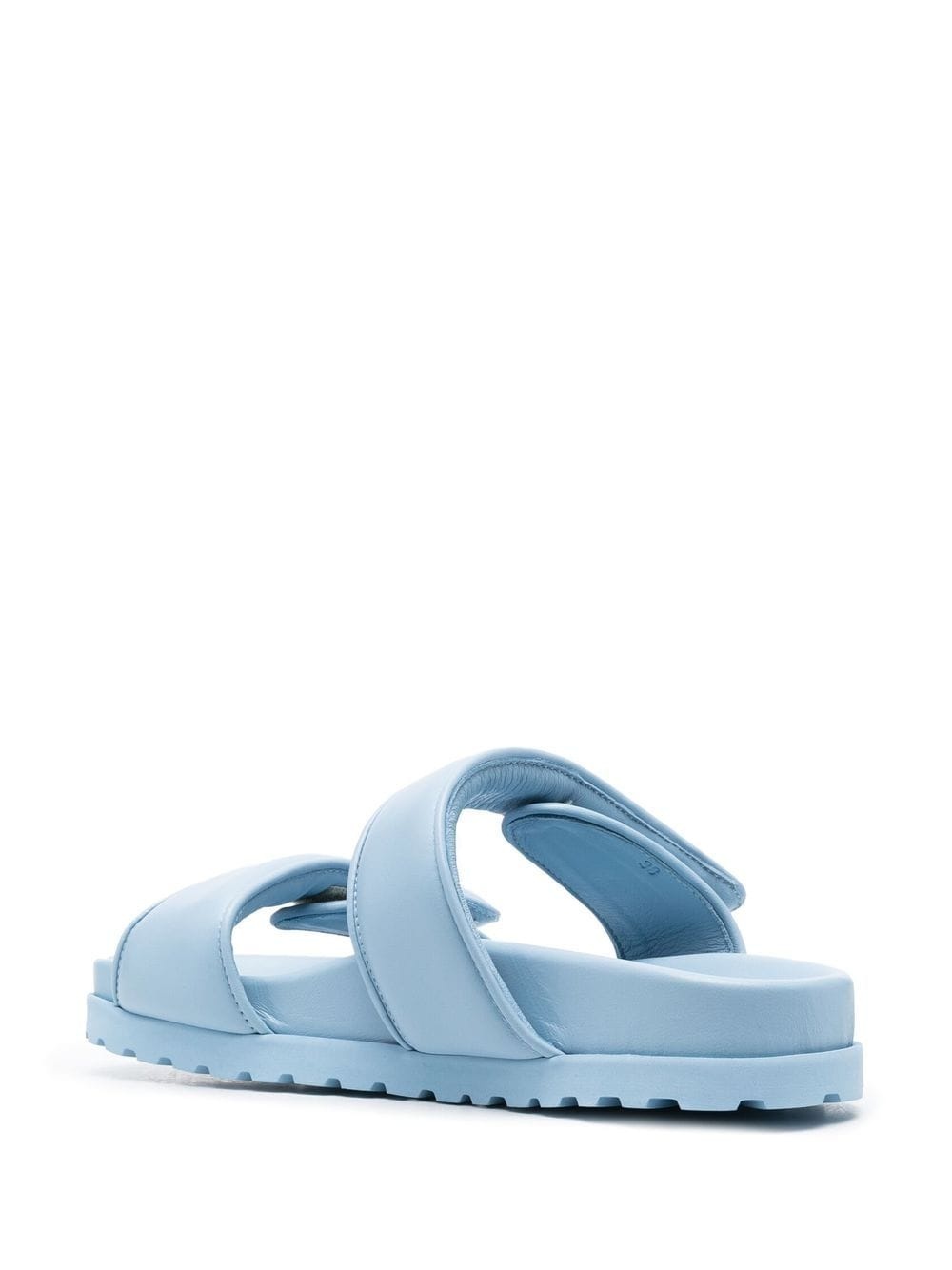 side touch-strap fastening sandals - 3