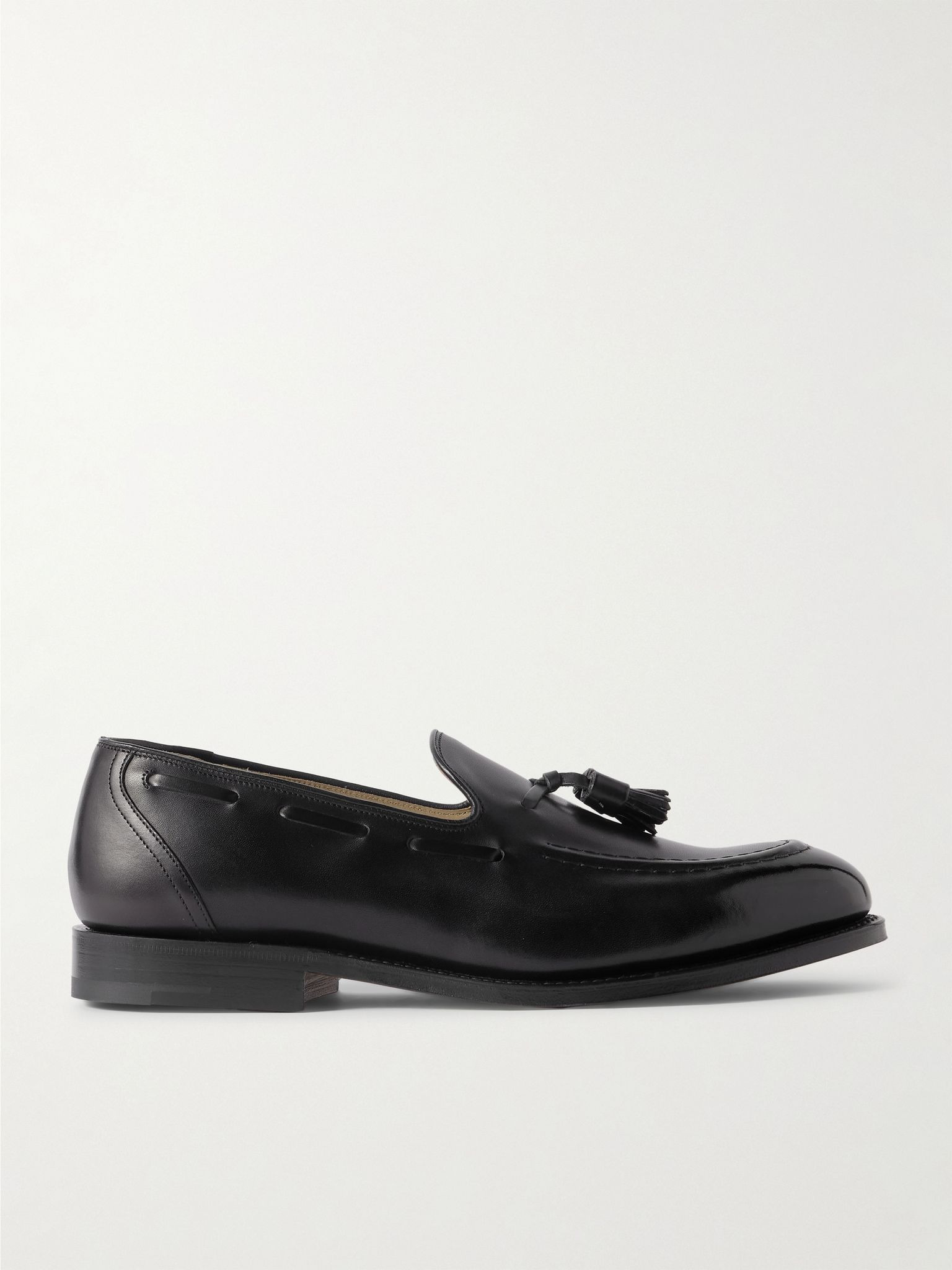 Kingsley 2 Tasselled Leather Loafers Black - 1