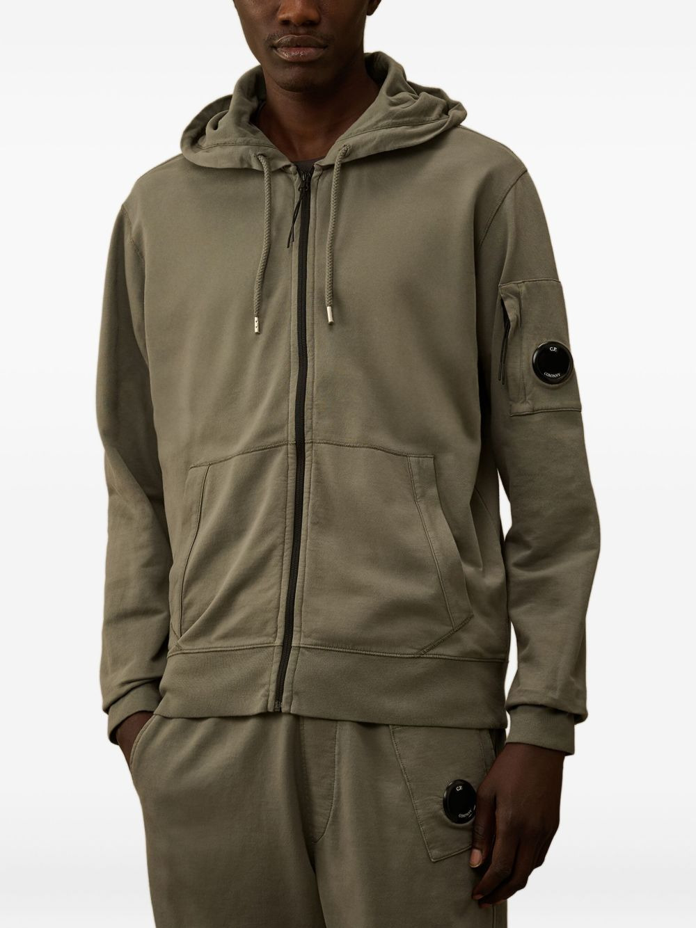 zip-up hoodie - 3