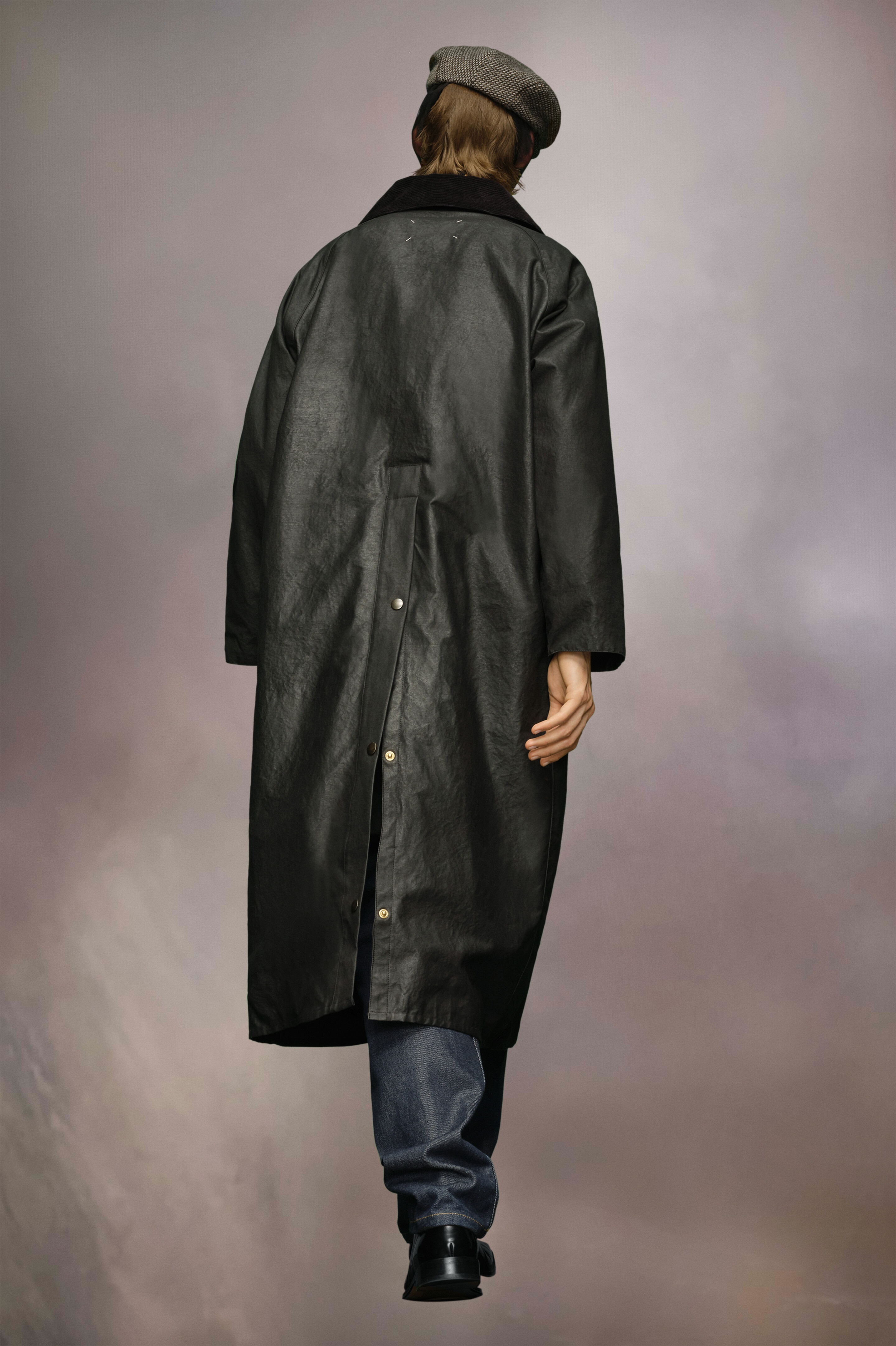 Cotton canvas coat - 5