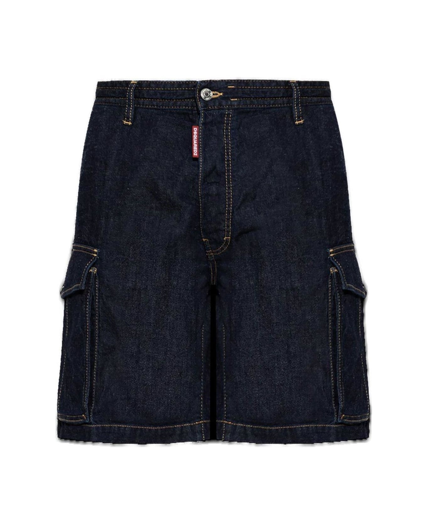Summer Lovers Denim Cargo Shorts - 1