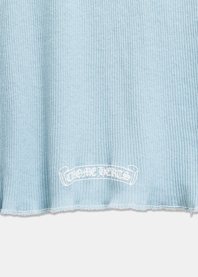 Chrome Hearts Baby Blue  CH Logo  LOVE YOU Tank Top outlook