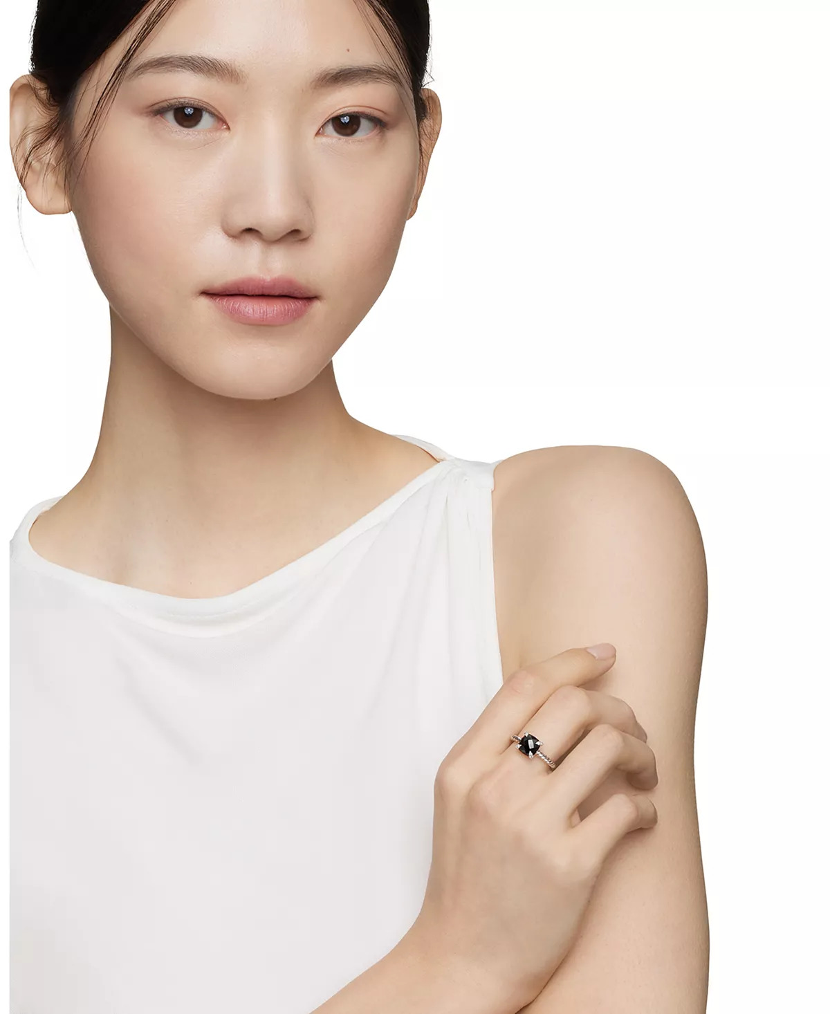 Châtelaine® Ring with Gemstones and Diamonds - 8