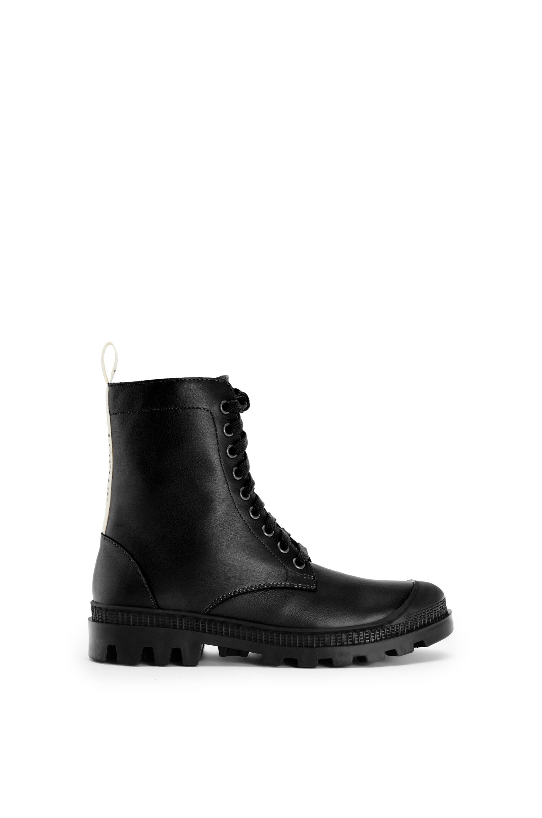 Combat boot in calfskin - 1