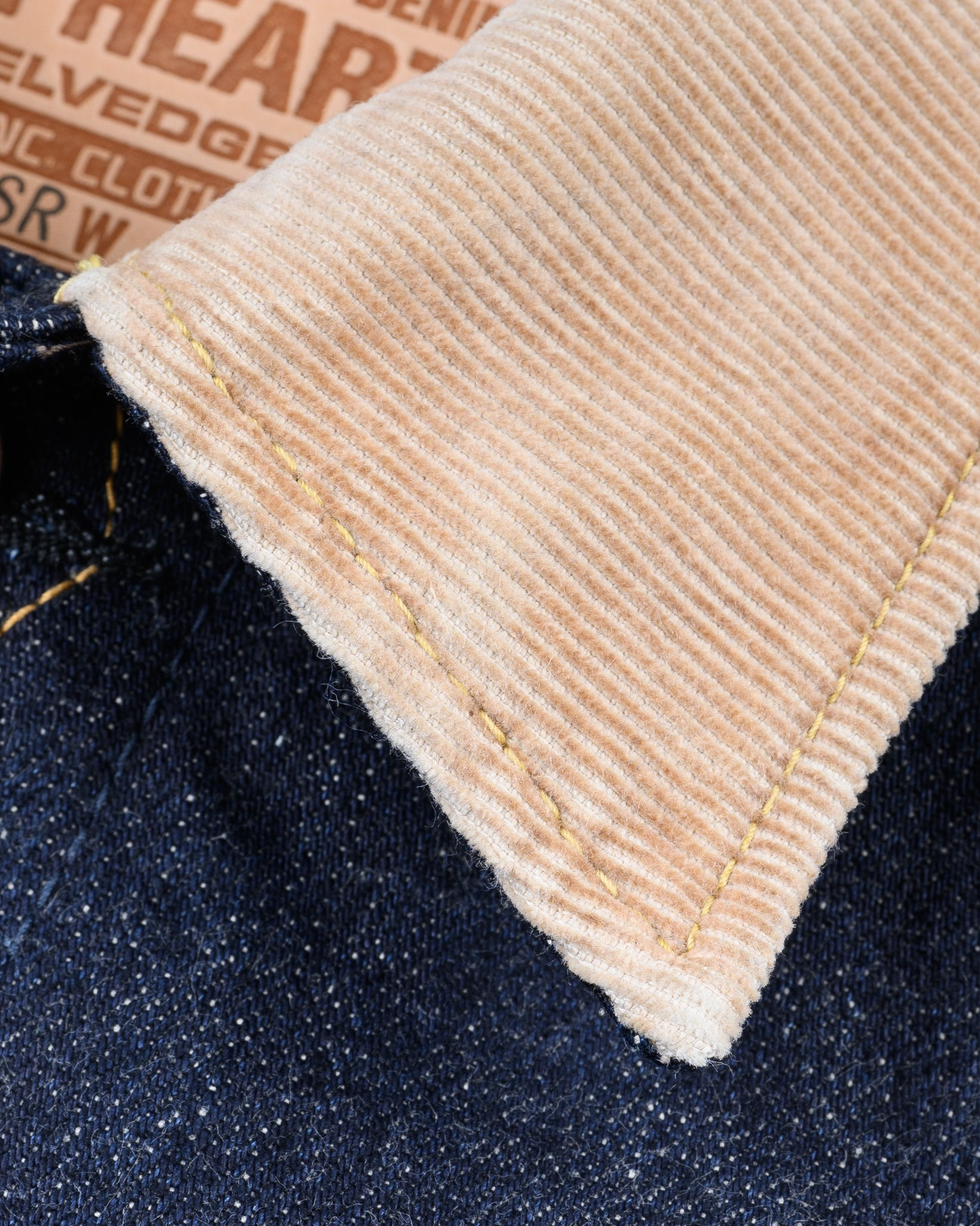 IH-101J-SR 18oz Selvedge Denim Storm Rider Jacket - Indigo - 18