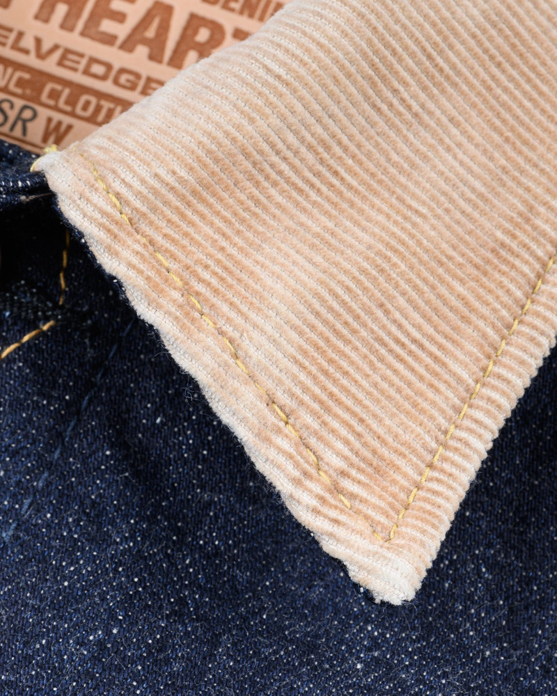 18OZ SELVEDGE DENIM STORM RIDER JACKET - INDIGO 18