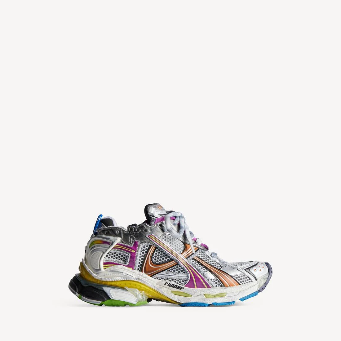 Men's Runner Sneaker in Grey - 1