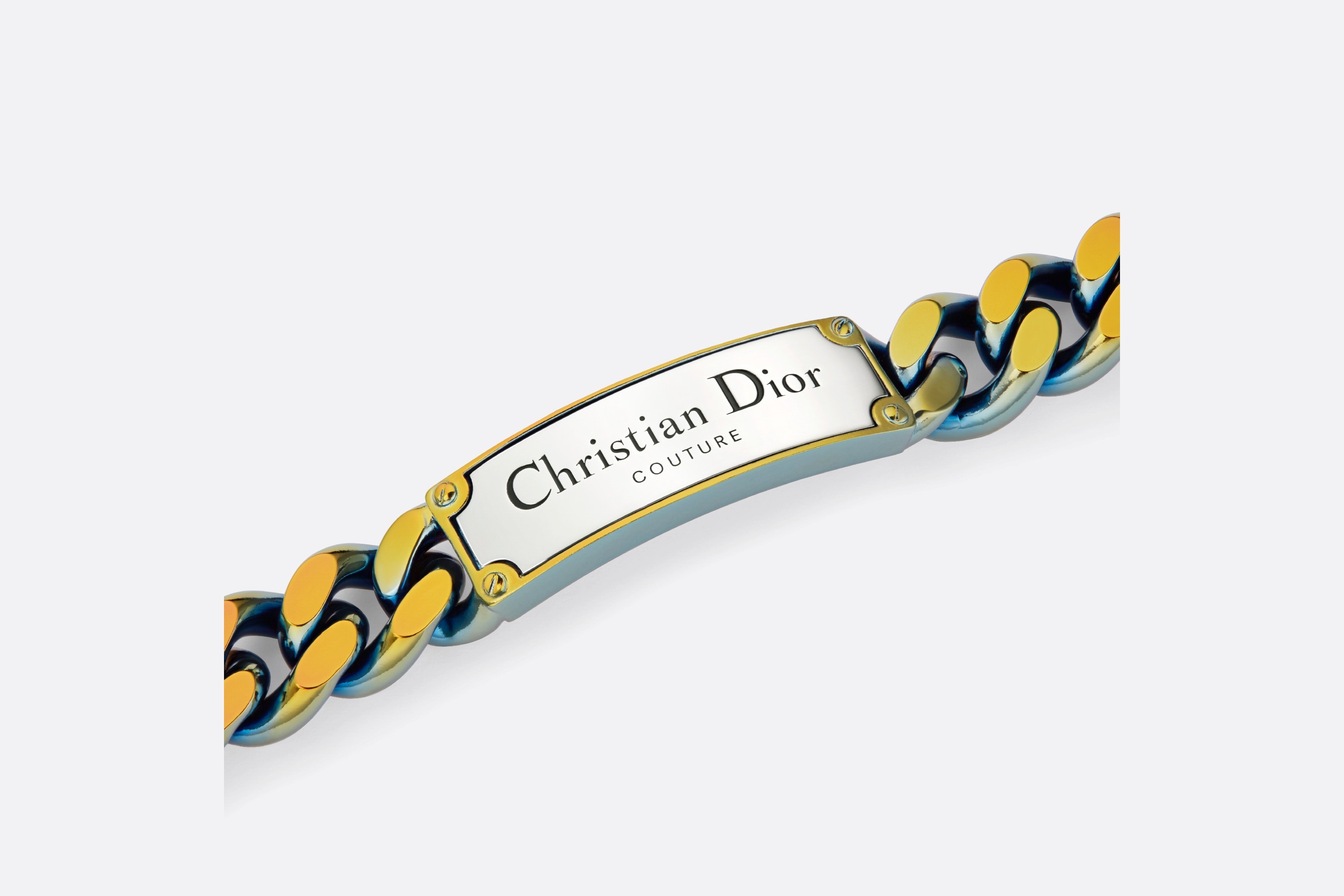 Christian Dior Couture Chain Link Bracelet - 2
