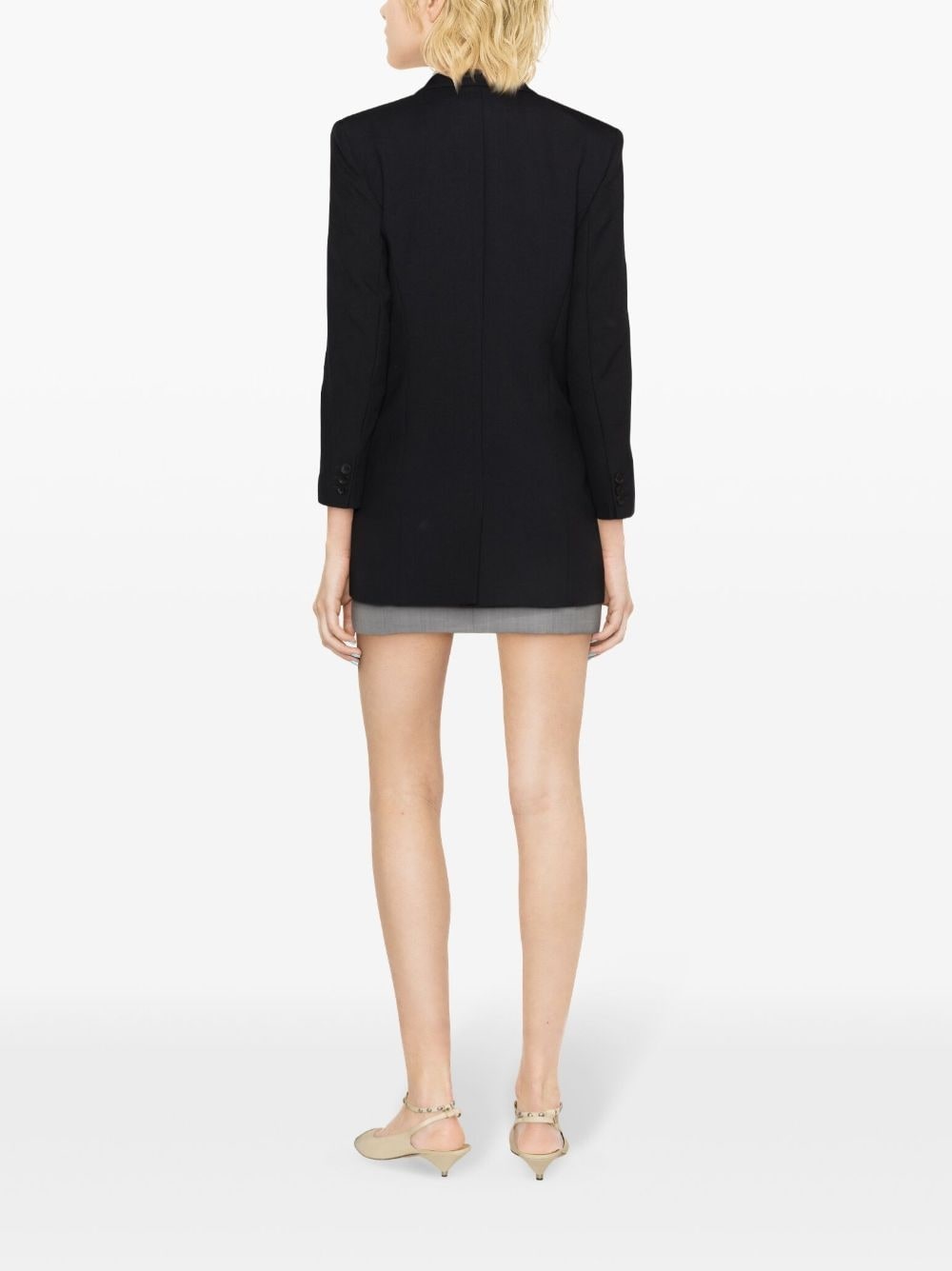 Robine double-breasted cotton blazer - 4